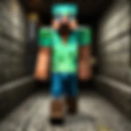 A creative representation of Minecraft modding concepts