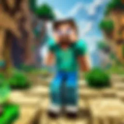 Minecraft logo displayed on the Nintendo Switch screen