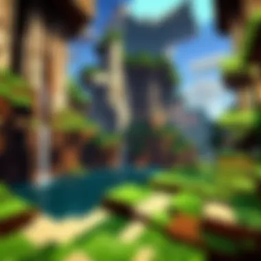 Immersive Gameplay in Minecraft Screenshot of Minecraft gameplay showcasing its immersive world