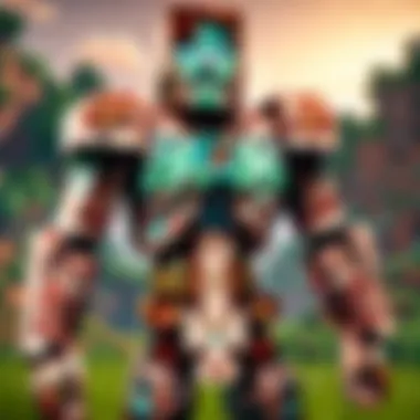 Visually Striking Addon Content Vibrant Minecraft addon introducing visually stunning elements