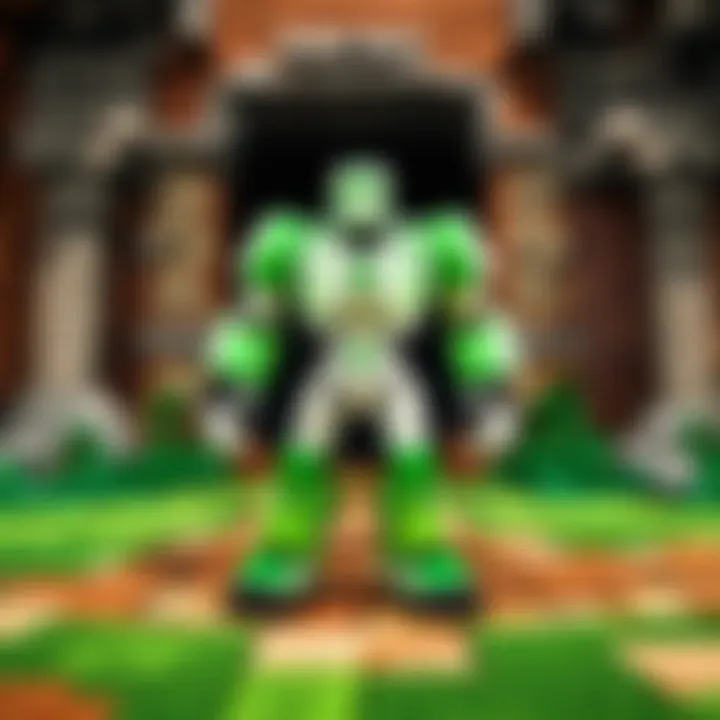 A captivating playset showcasing Ben 10's adventurous world