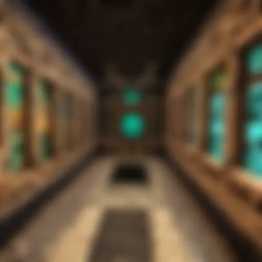 Augmented reality interface in Minecraft