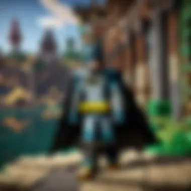 Batman character in action on Nintendo Switch