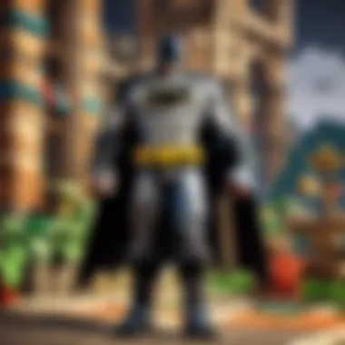 Batman and Nintendo Switch logo in a collaboration setting