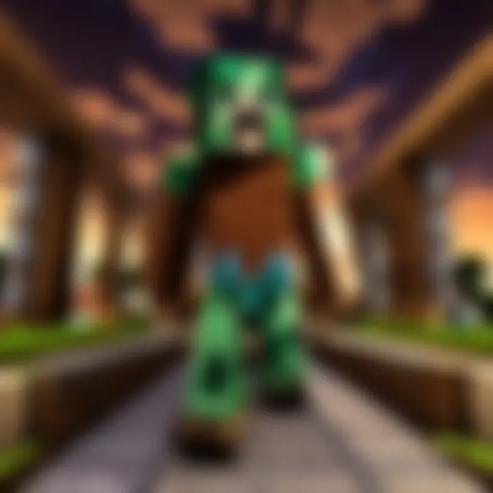 A community gathering in Minecraft, highlighting player interactions and events