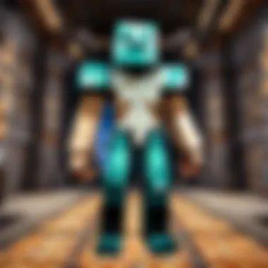 A detailed view of unique Minecraft builds from different servers