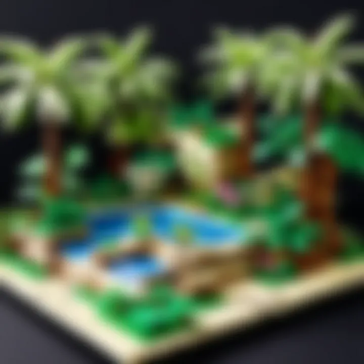 Botanical Oasis LEGO Set