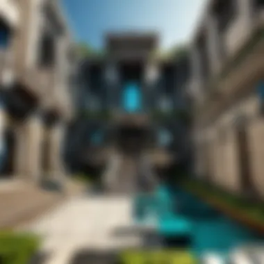 Architectural Marvels in Virtual Realms Intricate Architectural Design in Gaming World