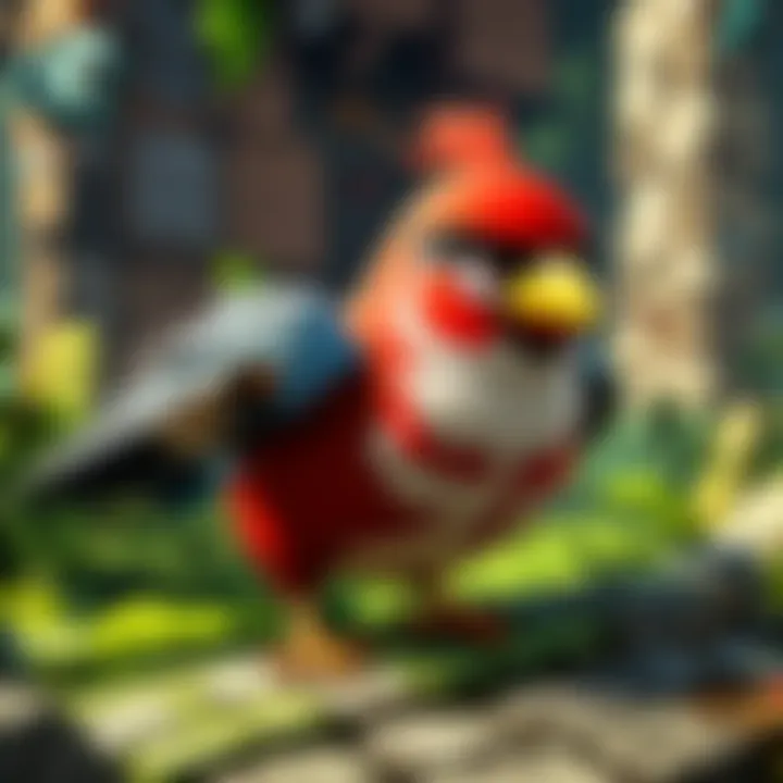 Illustration of Captivating Gameplay Mechanics of Angry Birdgame