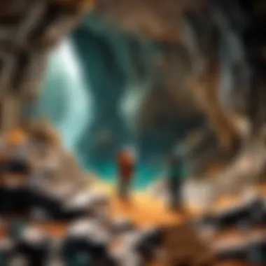 Cave Exploration for Diamonds