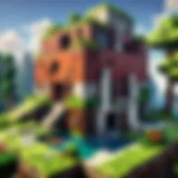 Challenging Block Building Game