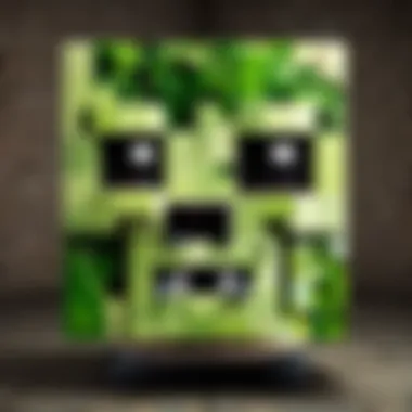 Collectible Minecraft Creeper Head Merchandise