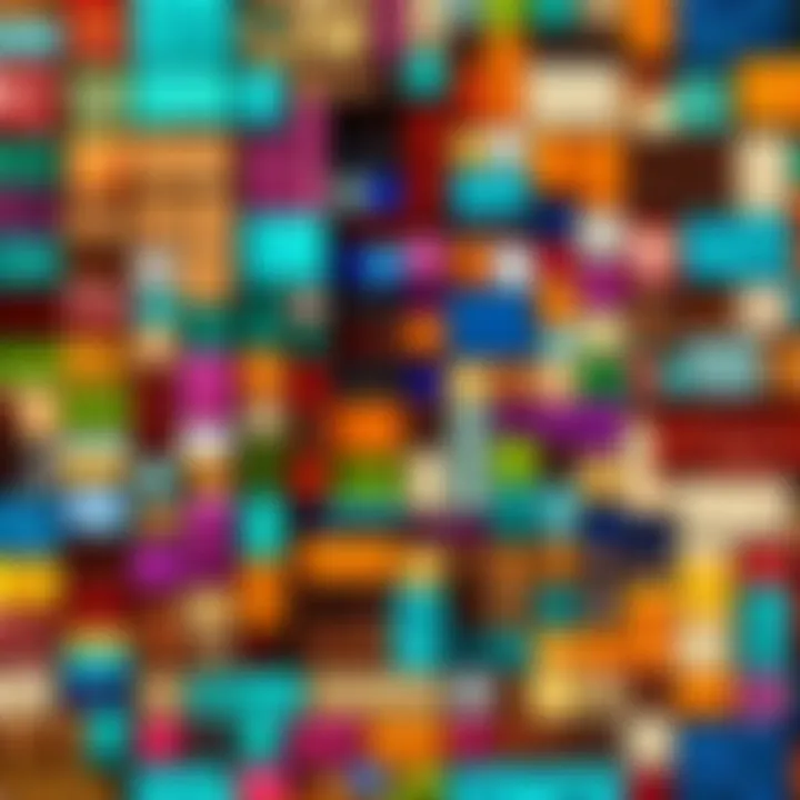 Colorful Minecraft Texture Pack Palette