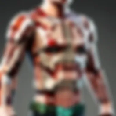 Technological Innovations in Skin Editing Illustration of technology advancements in skin editing