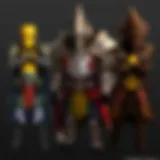 Overview of different armor types in Minecraft