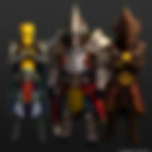 Overview of different armor types in Minecraft