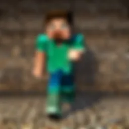 Instructional graphic for downloading Minecraft Education Edition