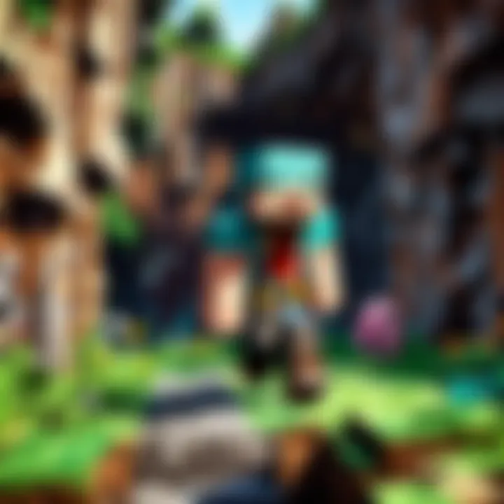 In-game screenshot showcasing Minecraft gameplay