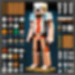 A beautifully crafted book of Minecraft recipes open to a page showing crafting diagrams