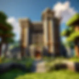 Diagram illustrating Minecraft server architecture