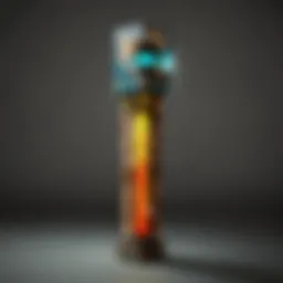 Innovative Minecraft Light-Up Torch Crafting Process