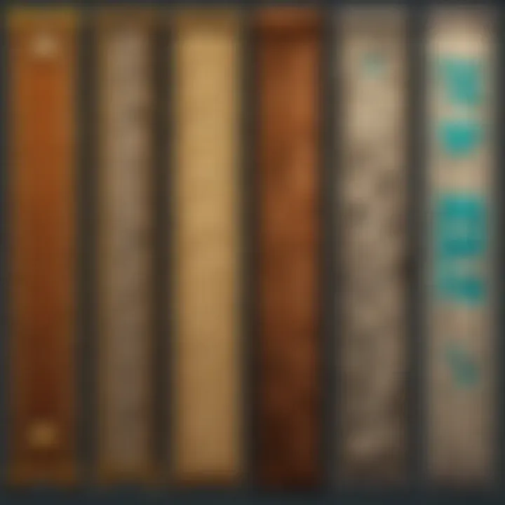 Essential Materials for Banner Crafting Essential materials for crafting Minecraft banners laid out