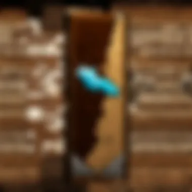 Player-Created Banners in Minecraft World Examples of player-created banners in a Minecraft world