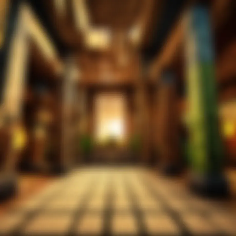 A diagram illustrating the architecture of a Minecraft server setup