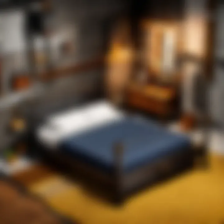 Optimal design layout for an iron farm bed
