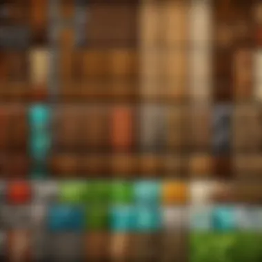 Essential Crafting Materials Display of materials needed for crafting banners in Minecraft