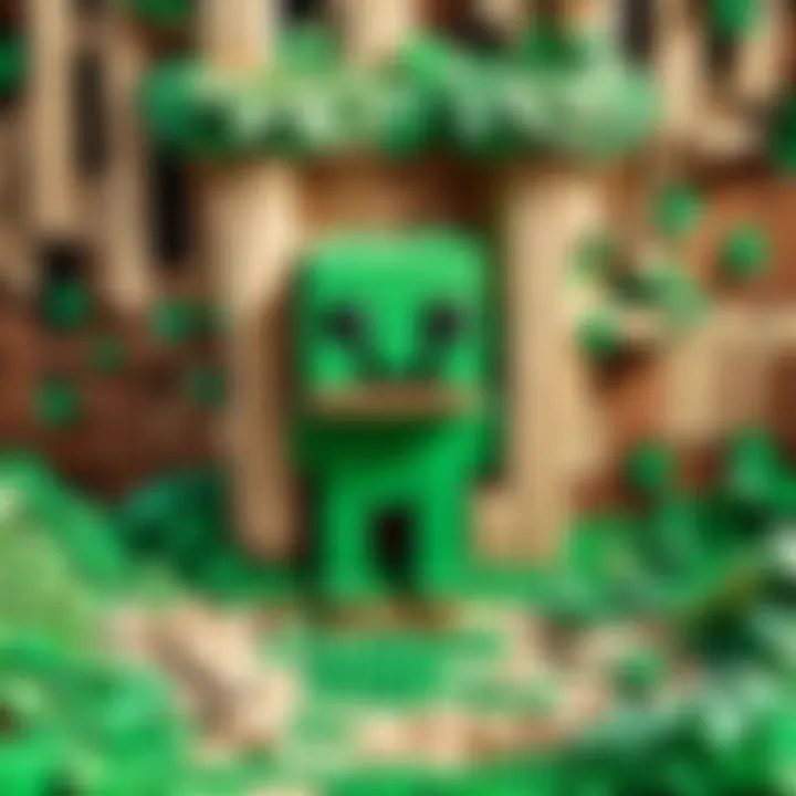 Detailed Creeper LEGO Set Design