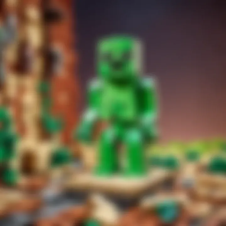 Origins of Creeper LEGO Set