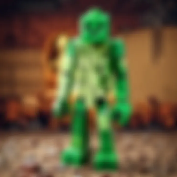 Unique Features of Creeper LEGO Set