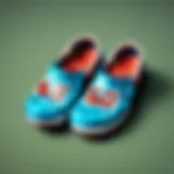 Custom Crocs Jibbitz accessories on display