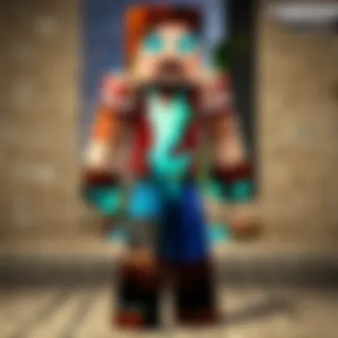 A vibrant collection of custom Minecraft skins