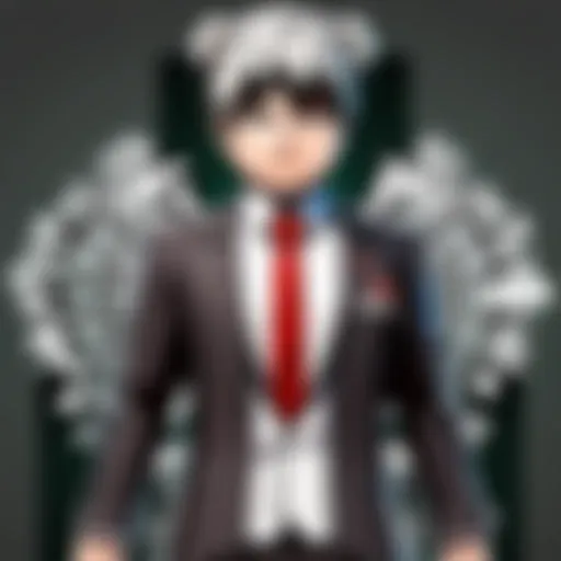 Elegant Danganronpa Character Artwork