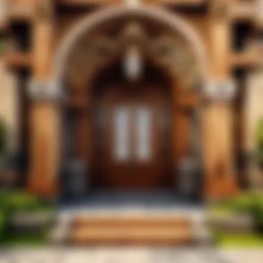 Elegant Architectural Structure Elegant wooden architectural structure in Minecraft
