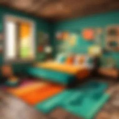 Color palette inspired by Minecraft blocks