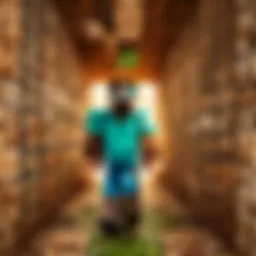 Digital Minecraft server codes illustration