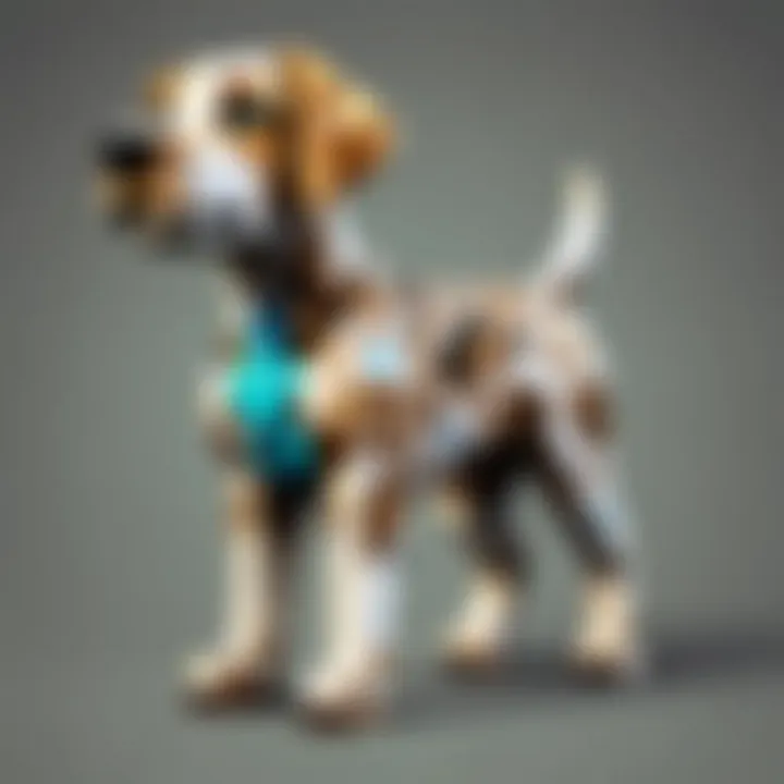 Minecraft Discodog with Unique Patterns