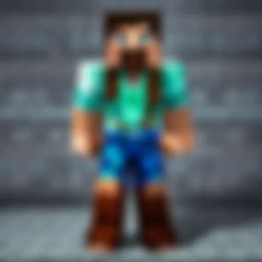 Variety of Minecraft skins showcasing unique designs