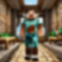 Students engaged in a Minecraft classroom activity