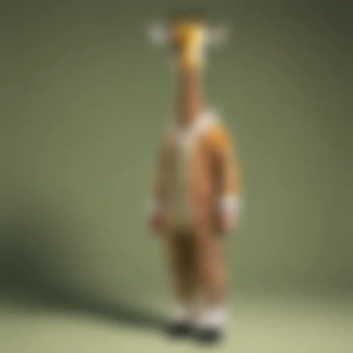 Elegant Giraffe Zoo Animal Onesie