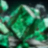 Emerald ore in Minecraft