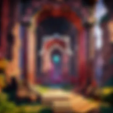 Enchanting Nether Portal Enchanting Nether Portal in Minecraft