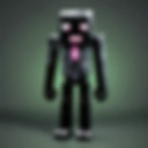 Enderman Stuffed Animal - Mysterious Elegance