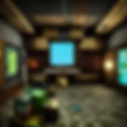 Overview of Minecraft server setup interface