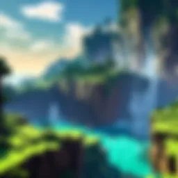 Ethereal Minecraft Landscape