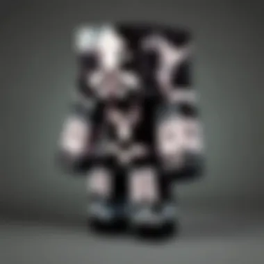 Ethereal Design of the Minecraft Wither Plush Ethereal Minecraft Wither Plush Design