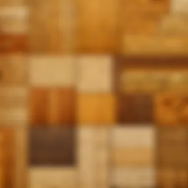 A comparison of bamboo wood slabs and other wood types in Minecraft
